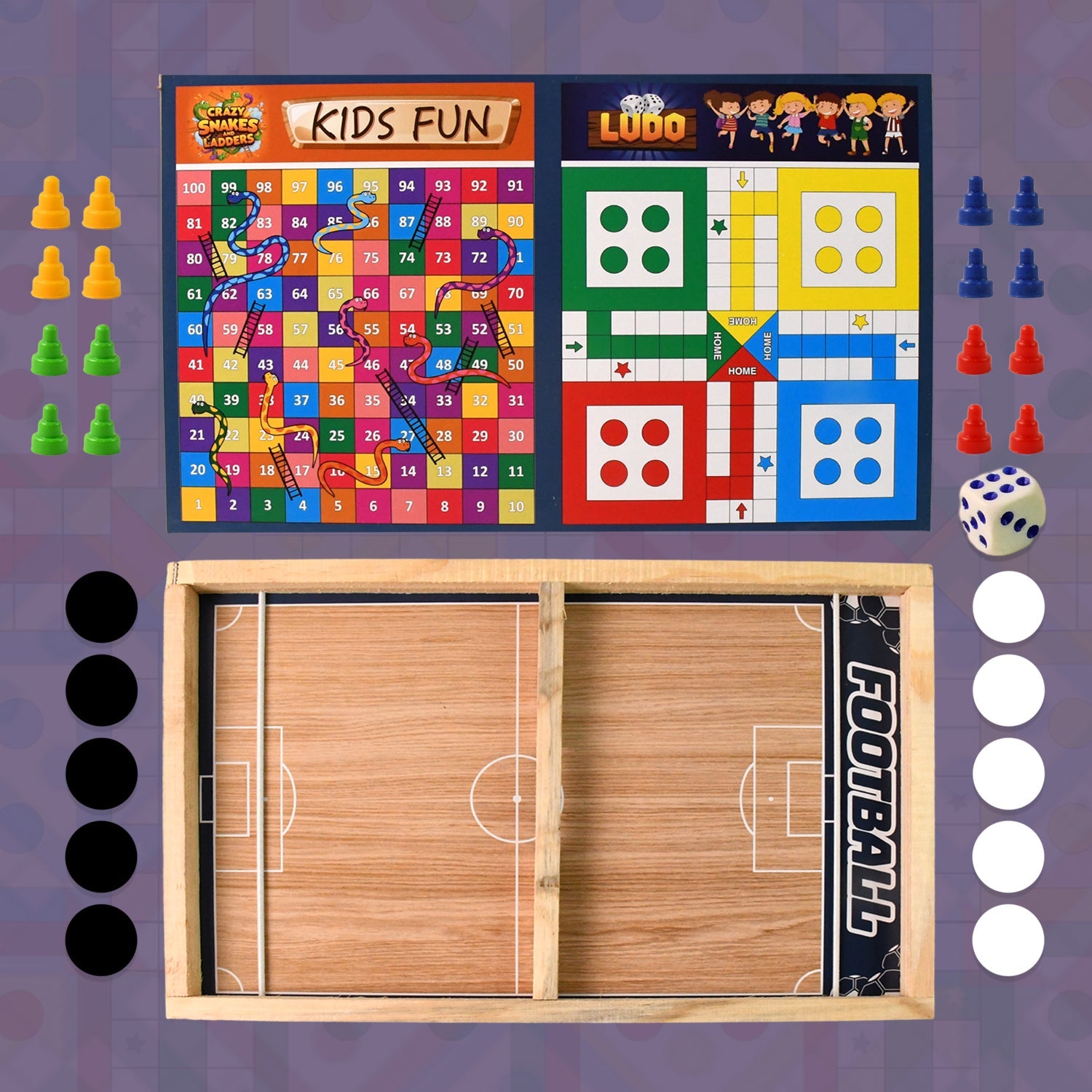 Wooden Board Game Set Wooden Board Game Set